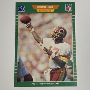 1989 Pro Set Football Card Doug Williams #439 Vintage